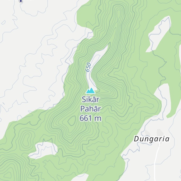 Map of Sikār Pahār