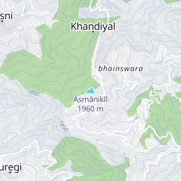 Map of Āsmānikīl