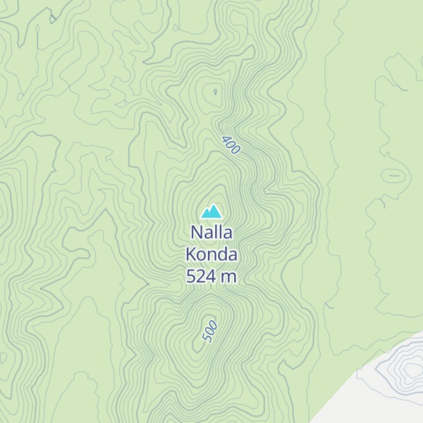 Map of Nalla Konda