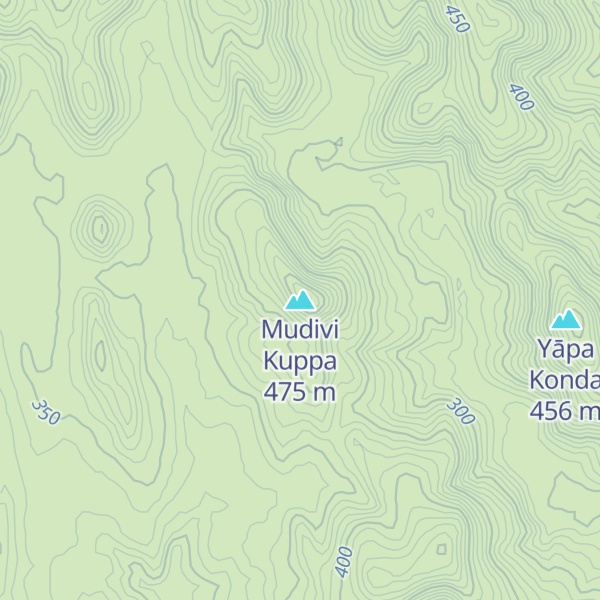 Map of Mudivi Kuppa