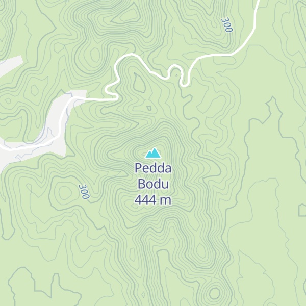 Map of Pedda Bodu