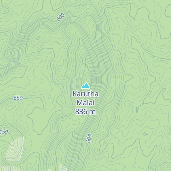 Map of Karutha Malai