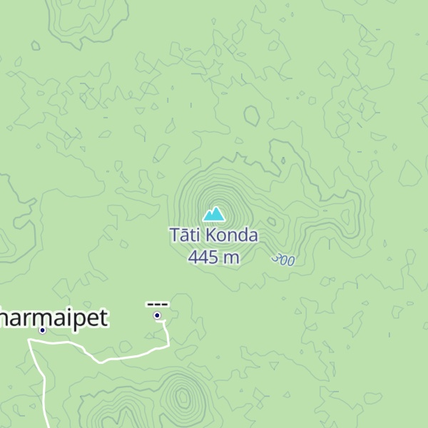Map of Tāti Konda
