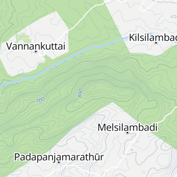 Map of Kuppachi Malai
