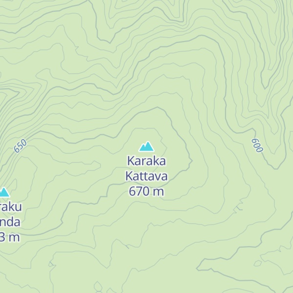 Map of Karaka Kattava