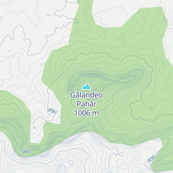 Map of Gālandeo Pahār