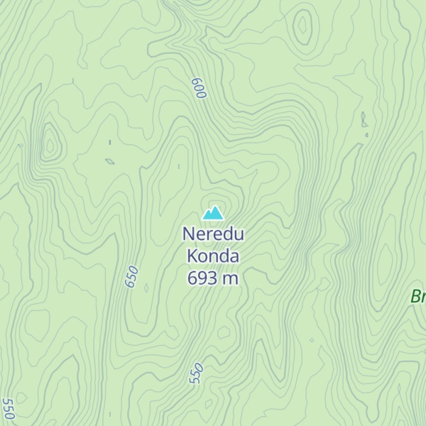 Map of Neredu Konda