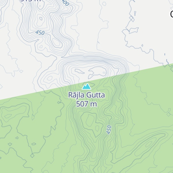Map of Rājla Gutta