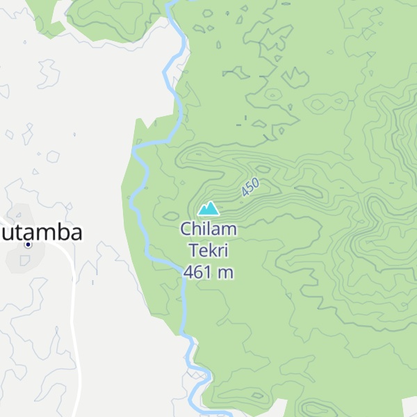 Map of Chilam Tekri