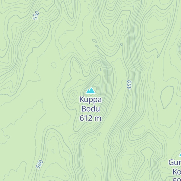 Map of Kuppa Bodu