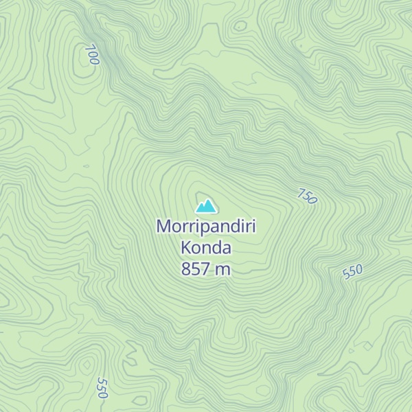 Map of Morripandiri Konda