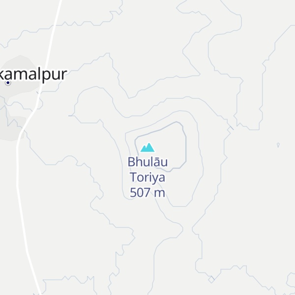 Map of Bhulāu Toriya