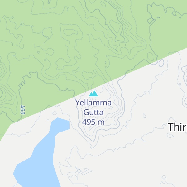 Map of Yellamma Gutta