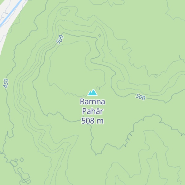 Map of Ramna Pahār