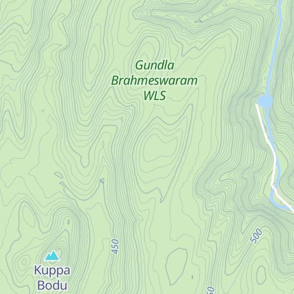 Map of Sāli Bodu