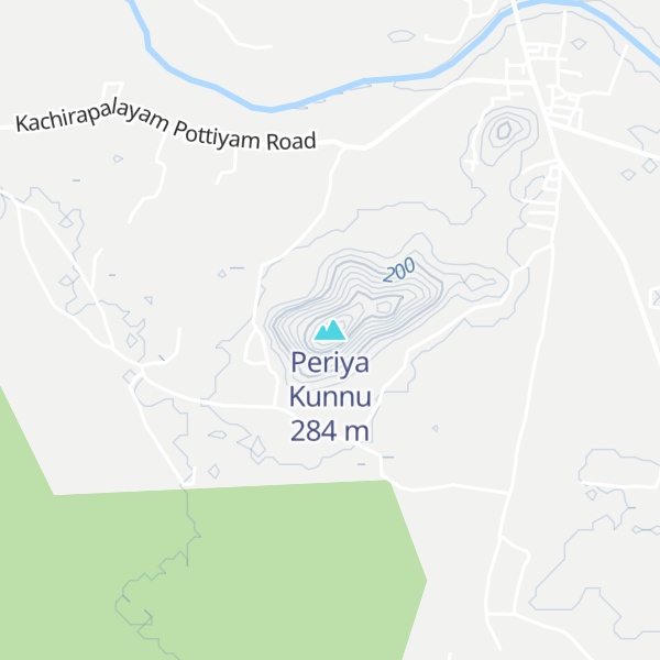 Map of Periya Kunnu