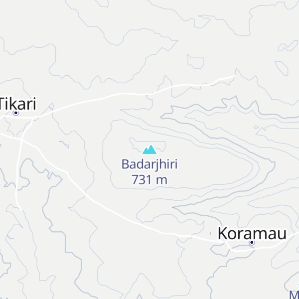 Map of Badarjhiri