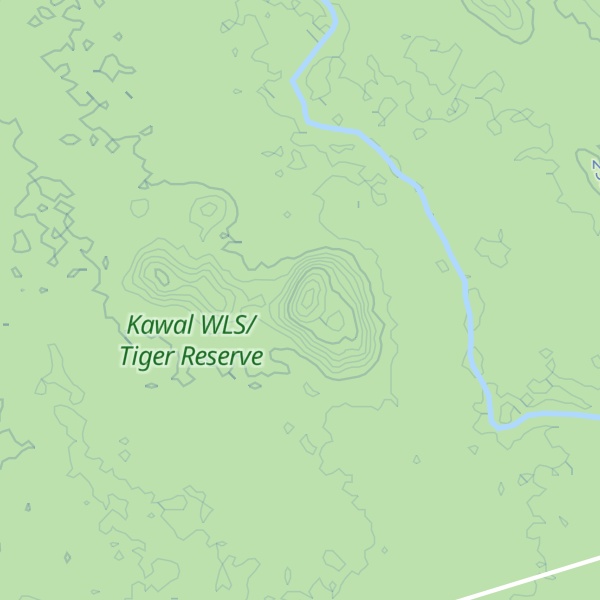 Map of Nalla Konda