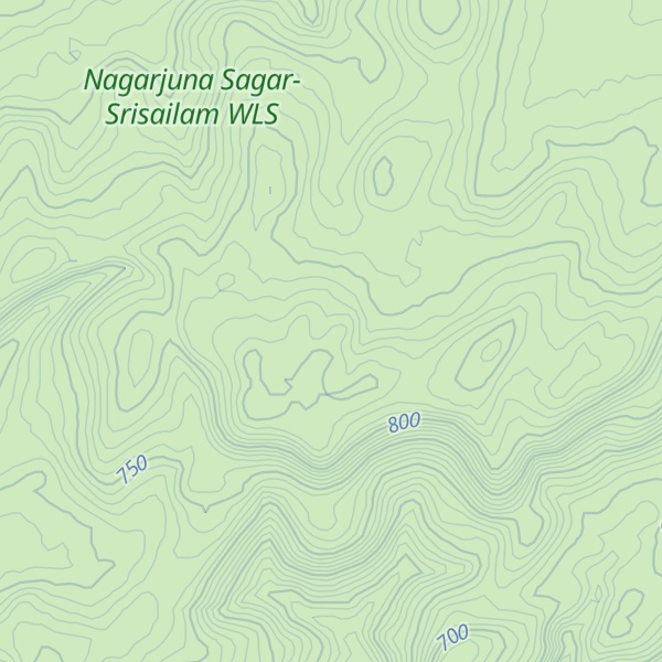 Map of Gundla Konda