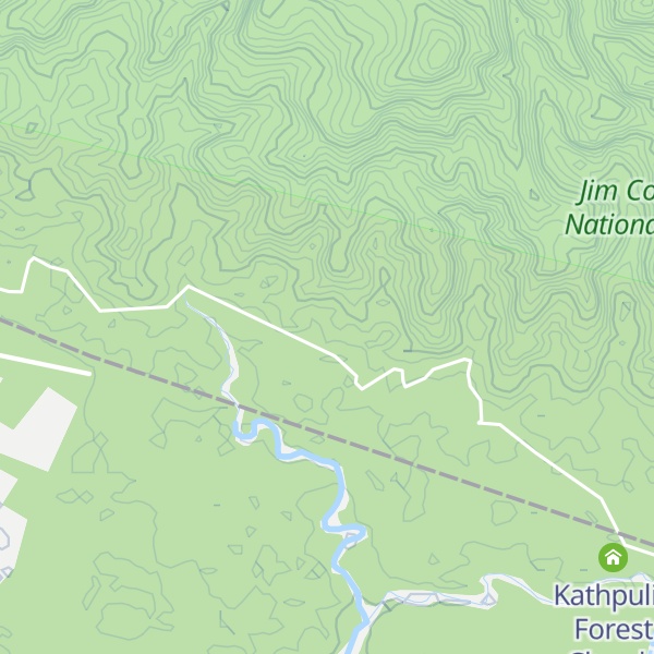Map of Forest Chowki