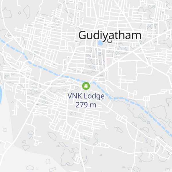 Map of VNK Lodge