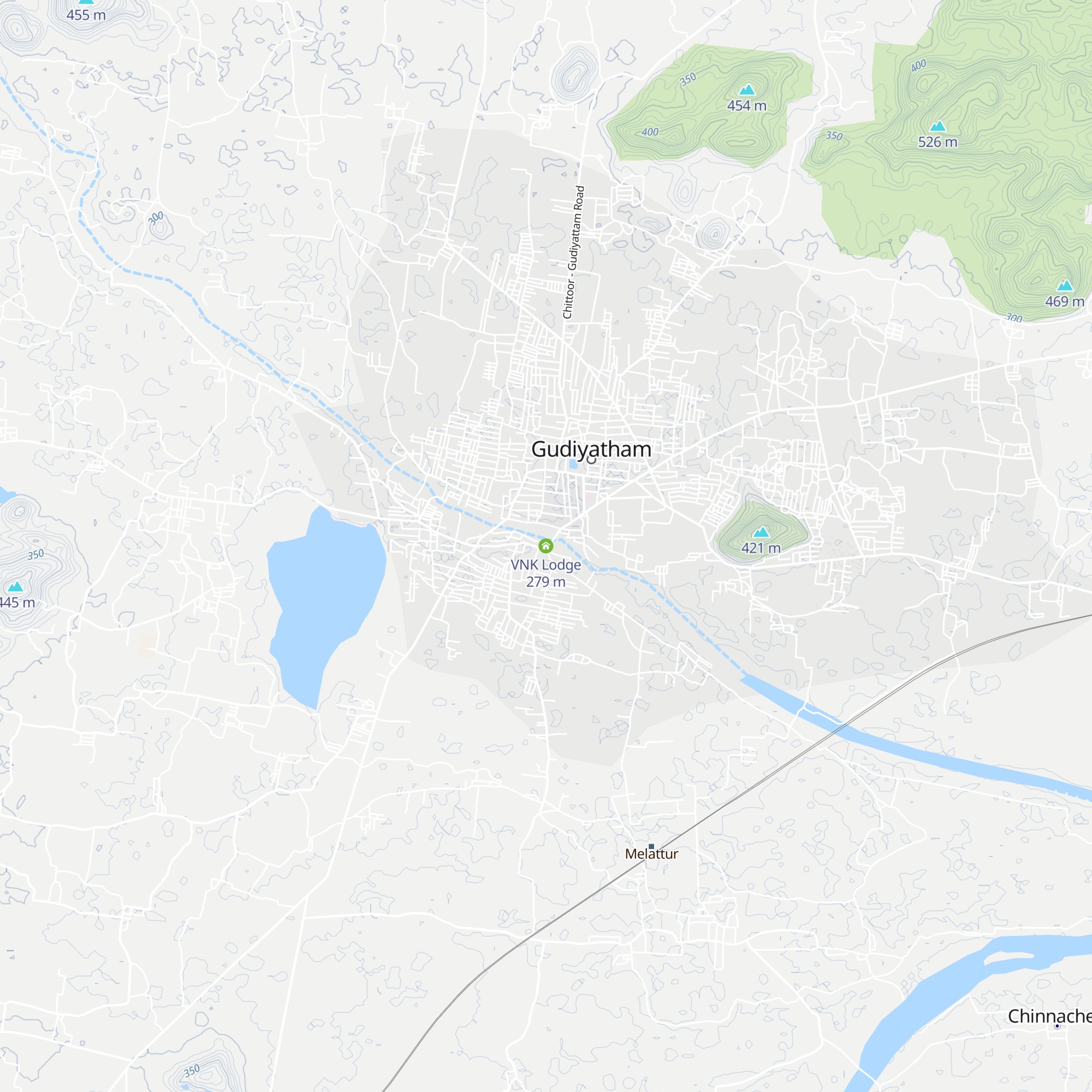 VNK Lodge map