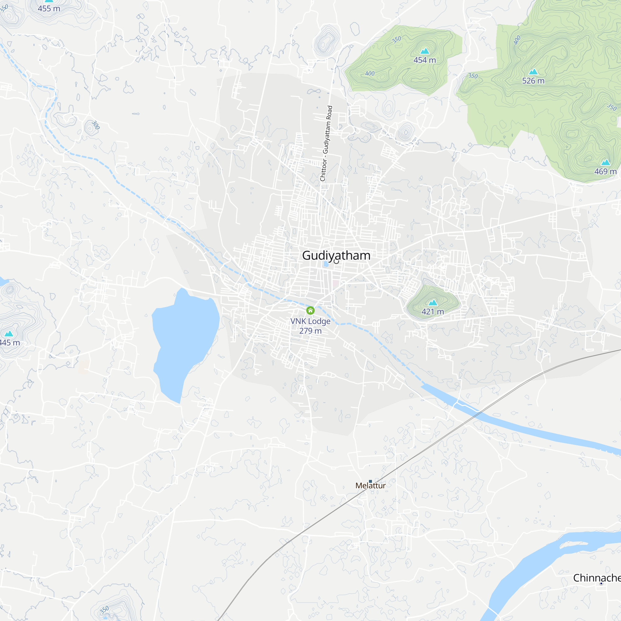 VNK Lodge map
