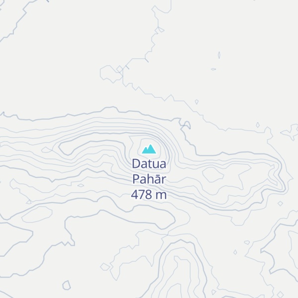 Map of Datua Pahār