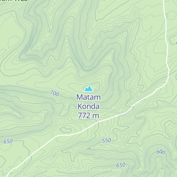 Map of Matam Konda