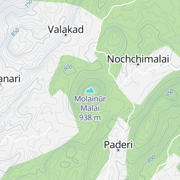 Map of Molainūr Malai