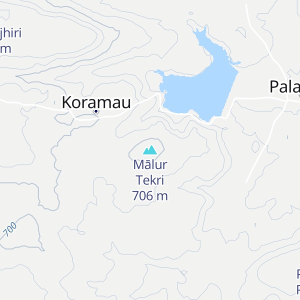 Map of Mālur Tekri