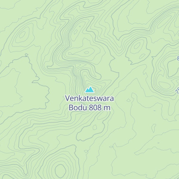 Map of Venkateswara Bodu