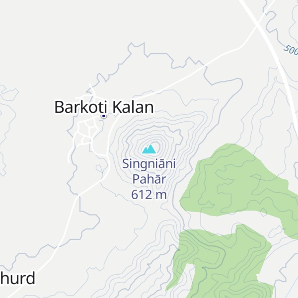 Map of Singniāni Pahār
