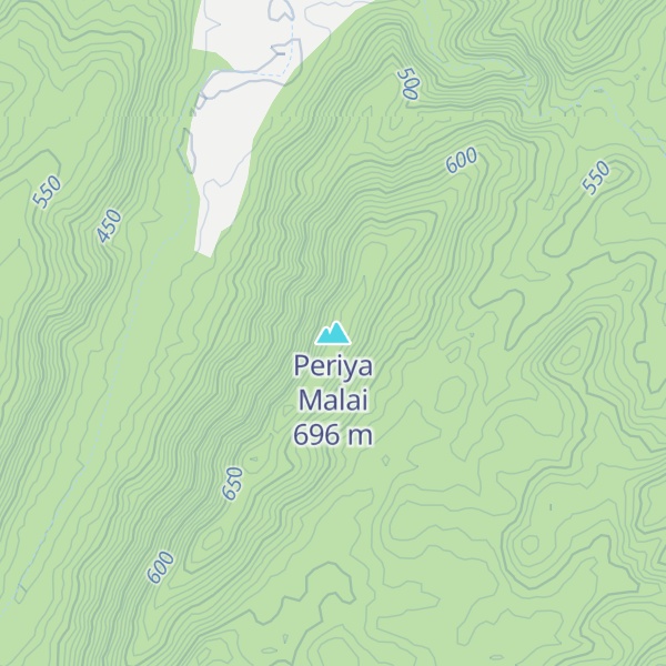 Map of Periya Malai