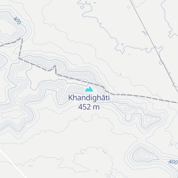 Map of Khandighāti