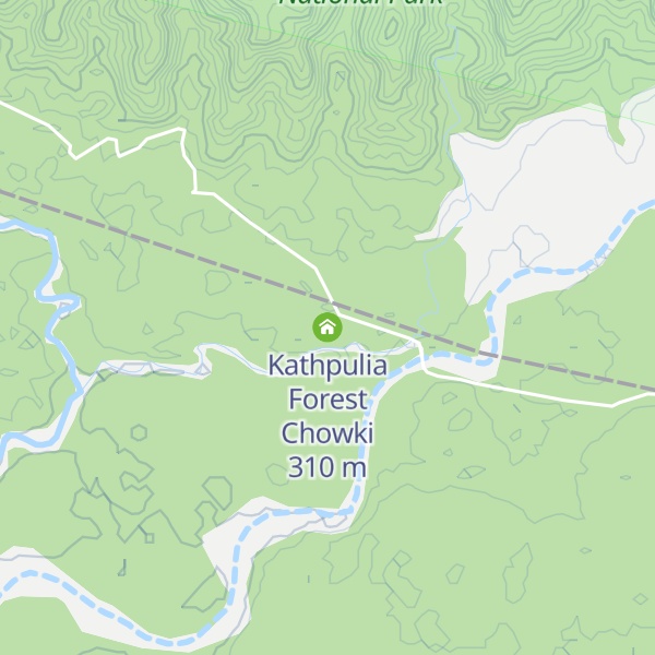 Map of Kathpulia Forest Chowki
