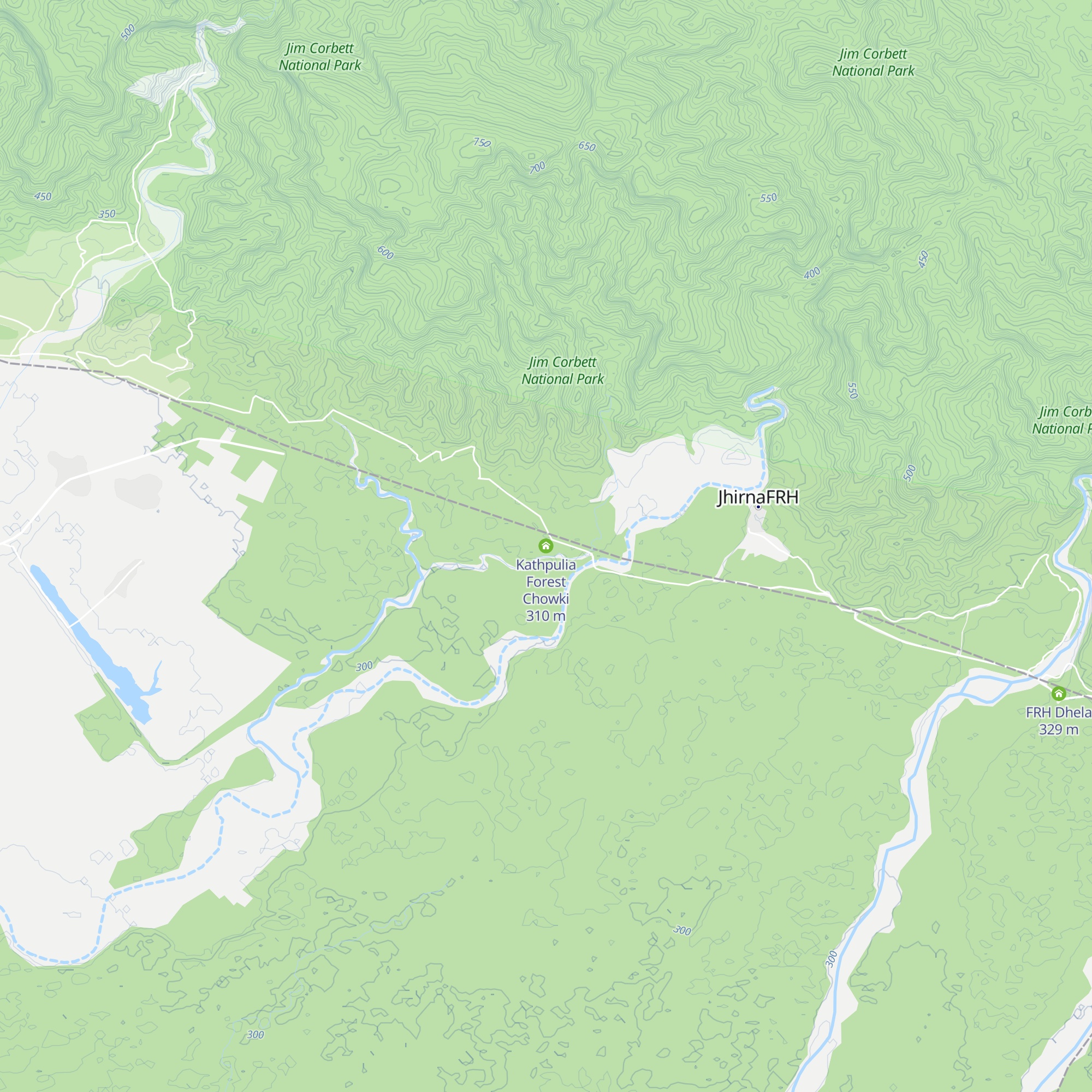 Kathpulia Forest Chowki map