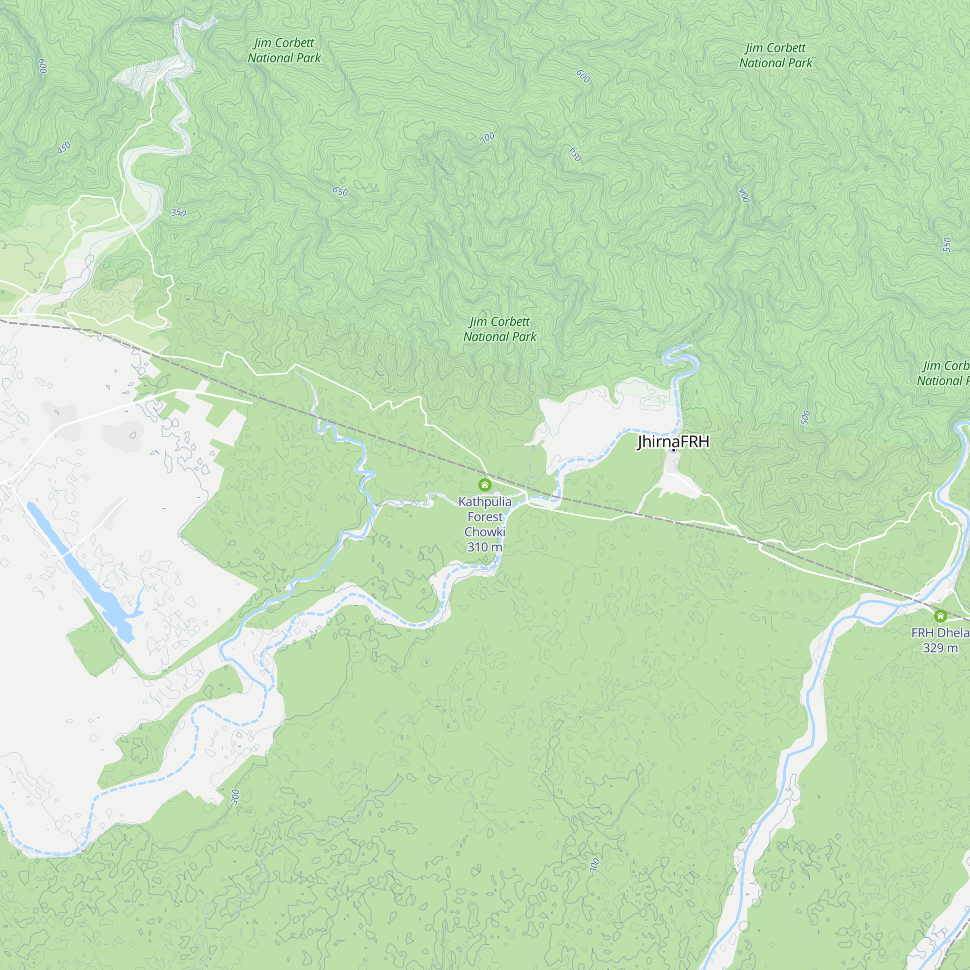 Kathpulia Forest Chowki map