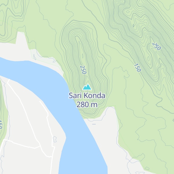 Map of Sari Konda