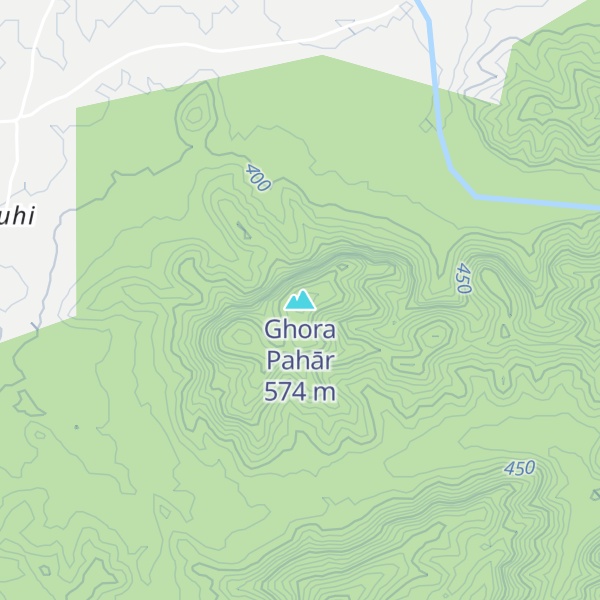 Map of Ghora Pahār