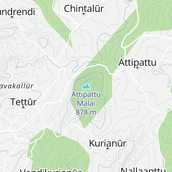 Map of Attipattu Malai