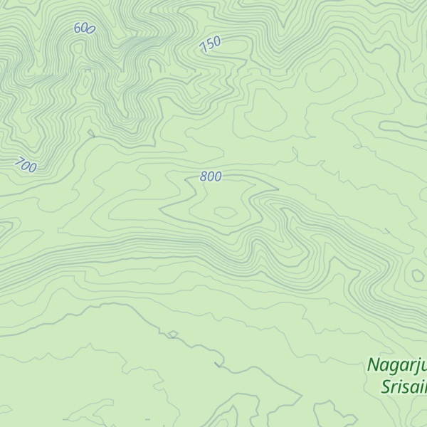 Map of Narāmāmalu Konda