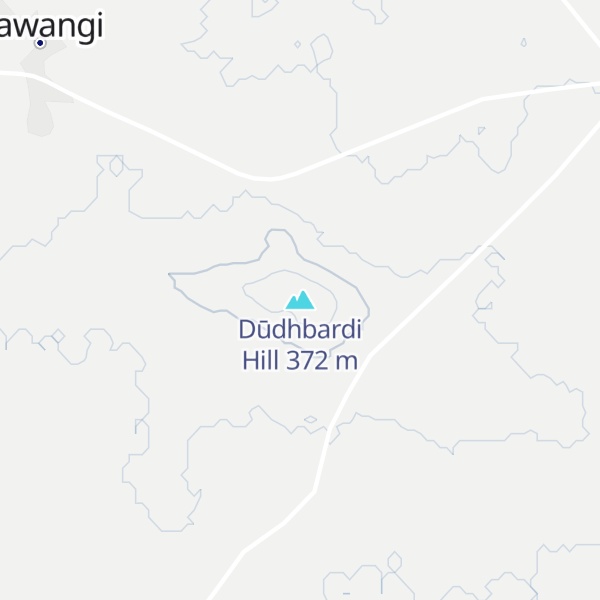 Map of Dūdhbardi Hill