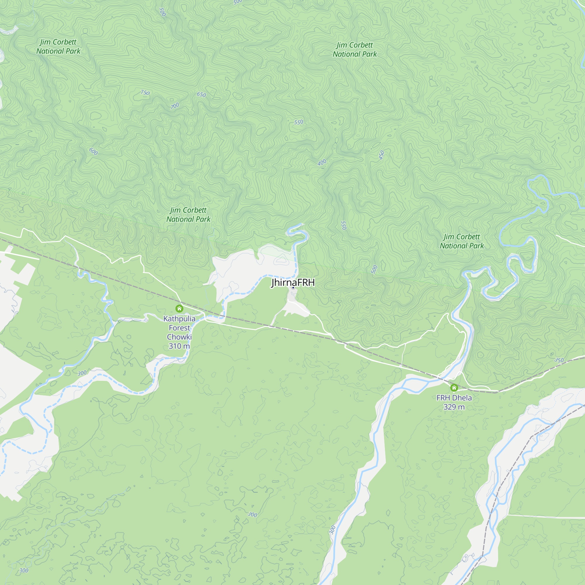 FRH Jhirna with Canteen map