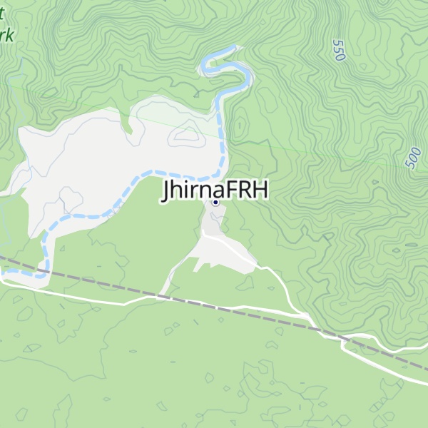 Map of FRH Jhirna with Canteen