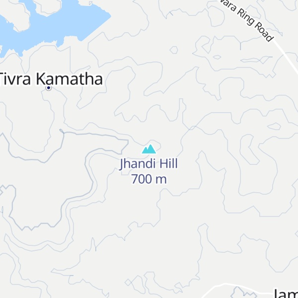 Map of Jhandi Hill