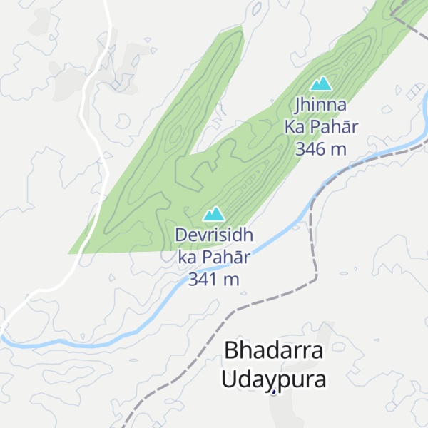 Map of Devrisidh ka Pahār