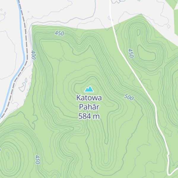 Map of Katowa Pahār