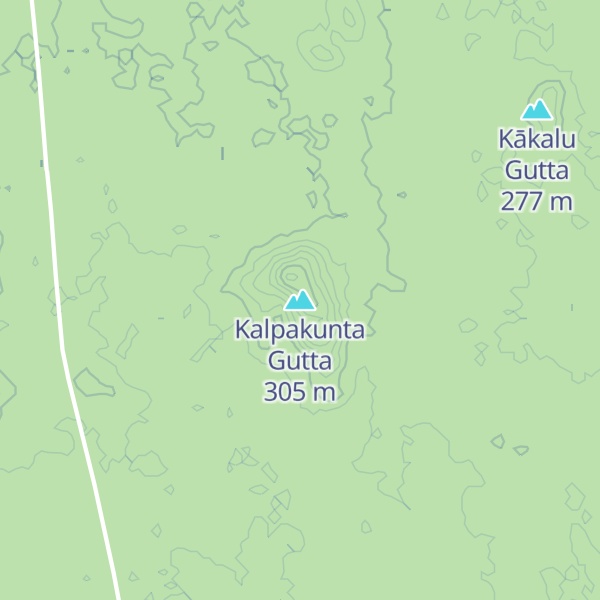 Map of Kalpakunta Gutta