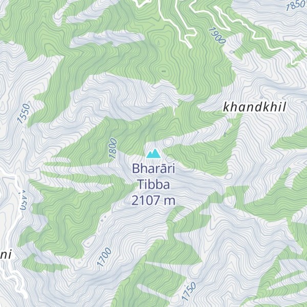 Map of Bharāri Tibba